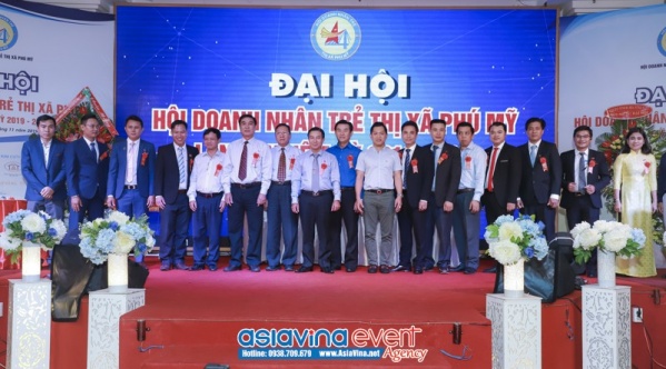 Toan Canh Dai Hoi Doanh Nhan Tre Thi Xa Phu My Lan 2, Nhiem Ky 2019 - 2022, Tổ chức sự kiện AsiaVina